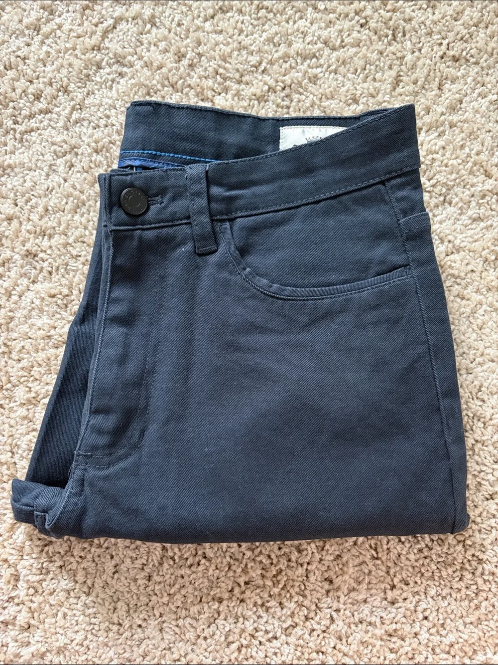 English Laundry Men's Navy Straight Jeans